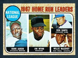 1968 Topps Baseball #5 NL Home Run Leader NRMT - Bild 1 von 2
