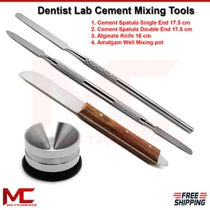 Dentist Lab Carvers Laboratory Cement Mixing Restorative Instruments Dentistry  - Picture 1 of 5