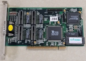 Tseng ET4000 Cardex 1MB PCI VGA Video Card DOS Retro Gaming used working #Z84 - Picture 1 of 7