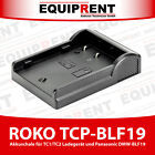 ROKO TCP-BLF19 Panasonic DMW-BLF19 Chargeur Coque de Batterie TC1 TC2 EQE57