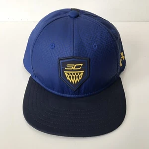 Under Armour Youth Baseball Cap Blue Snapback - Picture 1 of 7