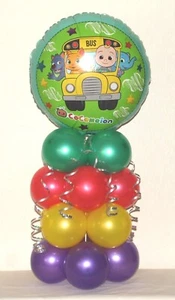 COCOMELON - JAY JAY - FOIL BALLOON DISPLAY - TABLE DECORATION - NO HELIUM NEEDED - Picture 1 of 2