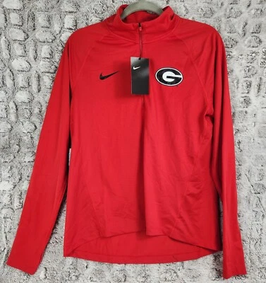 Camiseta para hombre Nike Georgia Bulldogs equipo de fútbol manga larga talla L Foto 1 de 4