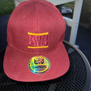 Cappello berretto Maroon Run 61backwards 6 snapback copricapo di lusso acrilico usato in ottime condizioni - Foto 1 di 10