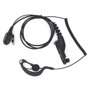 PTT Mic Earpiece Headset for Motorola DP4800 DP4801 DP4600 DP4601 Portable Radio - Zdjęcie 1 z 12