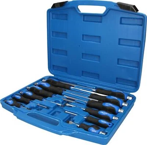 Juego de destornilladores Brilliant Tools con tapa de impacto, 12 piezas, ranura, PH Phi... - Imagen 1 de 12