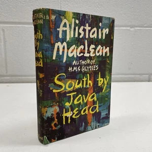 Libro DE COLECCIÓN RETRO Tapa Dura - 1958 South By Java Head Alistair Maclean Dust - Imagen 1 de 7