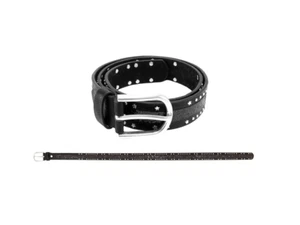 Belt With Studs/Glitter Stripes/Stars/Hearts Versch.kräft. Colour gr.55-85 - Picture 1 of 10