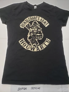 Harry Potter Dumbledore's Army (DA) Hogwarts Black T-Shirt Size Youth Large - Picture 1 of 1
