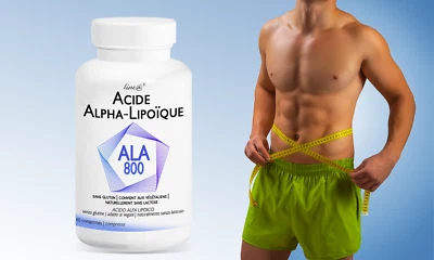 ACIDO ALFA LIPOICO ALA 800 Line@diet | 60 cpr x 2 mesi | Bruciatore di grassi !