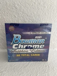 2021 Topps Bowman Chrome Sapphire Edition Box *SEALED* - Bild 1 von 4