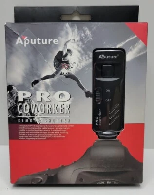 Aputure Coworker Wireless Remote Shutter For Canon EOS, Powershot, Samsung, Read - Image 1 of 4