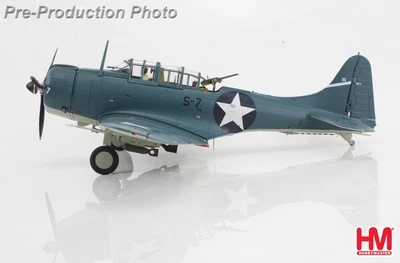 Hobby Master HA0216, SBD-3 Dauntless "Dusty Kleiss" BuNo.3232, S-7, Scouting Six - Image 1 of 4