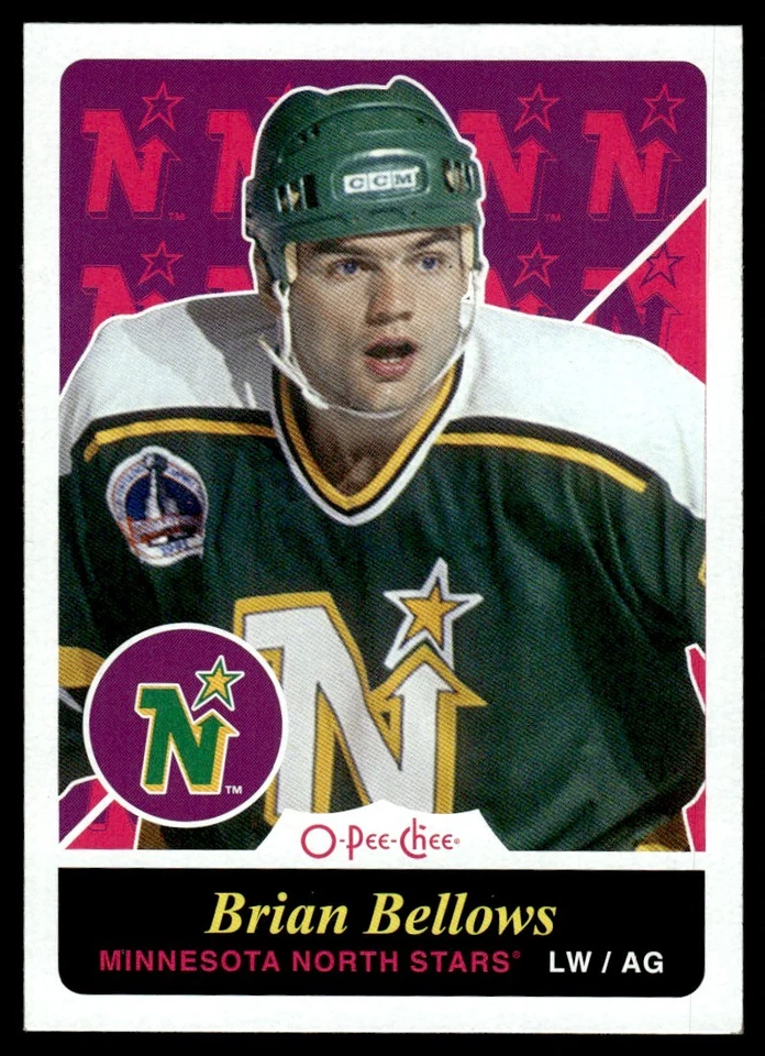2015-16 O-Pee-Chee Retro Brian Bellows Minnesota North Stars #597 - Image 1 of 2