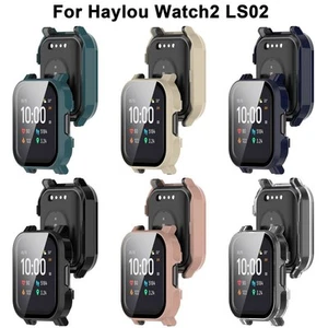 Tempered Screen Protector PC Cover Shell for Haylou Watch2 LS02 - Afbeelding 1 van 14