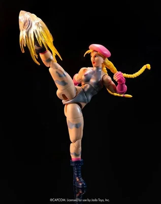 Figura de acción Jada Toys Ultra Street Fighter II Cammy Player 2 Foto 1 de 4