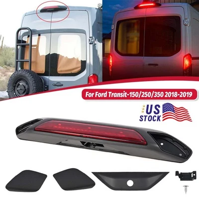 For Ford Transit 150 250 350 2018-2019 Upper LED Third Brake Light Stop Lamp BE Foto 1 de 4