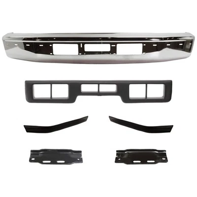 Bumper Face Bars Front for F350 Truck F250 F150 Ford F-350 F-250 F-150 1992-1996 - Image 1 of 4