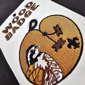 WOODBADGE BOBWHITE Patrol Boy Scouts of America PATCH Original Packaging - Picture 1 of 6