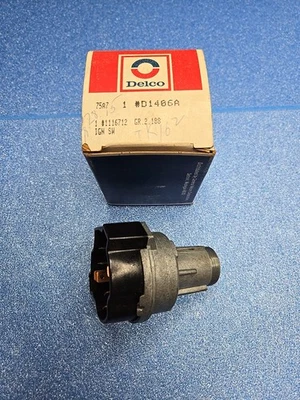 ACDelco Ignition Switch D1406A GM 1116712 - Image 1 of 4
