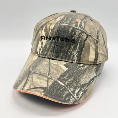 Gorra Firestone con tirantes camuflada estampado por todas partes ajustable caza al aire libre Foto 1 de 4