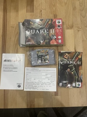 Quake II N64 Nintendo 64 Teilversiegelt Komplett CIB Original! - Bild 1 von 4