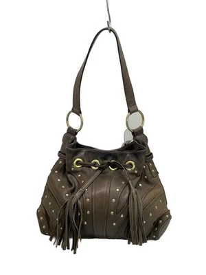 BULGA shoulder bag leather BRW - Image 1 of 4