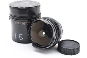 MINOLTA MC 16mm F2.8 Fisheye Rokkor-OK  MF Lens [ Opt' Mint ] from JAPAN C857 - Picture 1 of 14