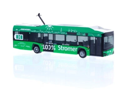 RIETZE Bus 1:87 Solaris Urbino 12 ´19 electric Freiburger Verkehrs AG H0 76815 - Bild 1 von 3