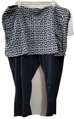 Coolibar UPF 50+ Mujer 3x Shorebreak Falda Natación Capris Foto 1 de 4