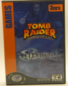 TOMB RAIDER CHRONICLES & HITMAN 2 - Rated T-M - For Windows 98 - PC CD Rom - - Picture 1 of 8