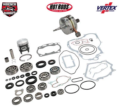 YZ 250 _ 1999-2000 _ Yamaha  Crank Piston Trans Bear Complete Engine Rebuild Kit - Image 1 of 4