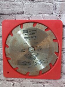 Craftsman Kromedge Carbide Tipped Controlled Cut 10" 12Tooth Saw Blade 