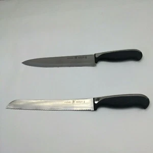 2 J.A. Henckels International Ever Edge Plus Knives Bread Steak Knife - Picture 1 of 10