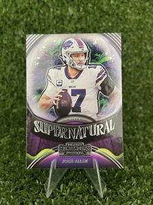 2021 Panini Contenders Josh Allen Supernatural Insert #SN-JAL - Picture 1 of 2
