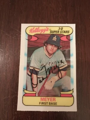 1978 Kellogg's #12 Dan Meyer (NM-MT) - Image 1 of 2