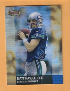 Matt Hasselbeck Seattle Seahawks 2001 Bowman's Best #35 Boston College Eagles 8M - Imagen 1 de 2