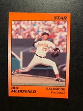 Ben McDonald 1990 STAR COMPANY Pro  Debut  Card #7 of 11  BALTIMORE ORIOLES