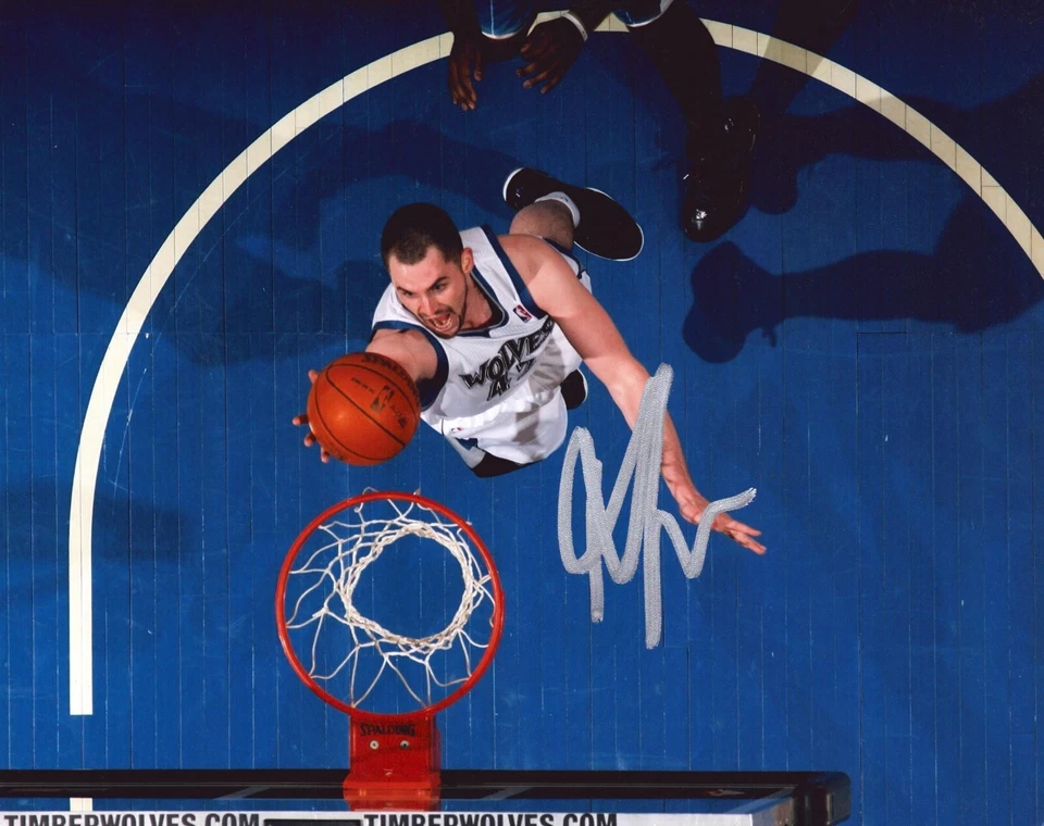 Minnesota Timberwolves Heat  Cavs Kevin Love Signed Autograph Auto 8x10 Photo - Image 1 of 1