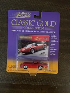 Johnny Lightning White Lightning Classic Gold 1979 Chevy Corvette Red #15 - Picture 1 of 2