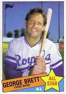 1985 Topps #703 George Brett All-Star - Kansas City Royals - Picture 1 of 1