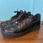 Size 7.5 - Men’s Nike Air Force 1 '07 Low Triple Black Leather