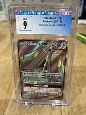 CGC Mint 9 Celesteela GX 208/214 SM Unbroken Bonds FULL ART Pokemon
