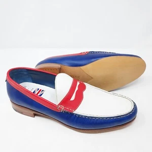 Barker Shoes 353256 Jack 2 Mokassin Blau/Weiß/Rot Union Jack (EU 42,5 UK 8,5 F) - Bild 1 von 18
