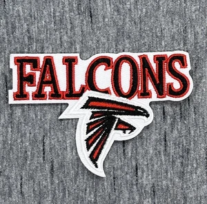 ATLANTA FALCONS EMBROIDERED IRON ON PATCH 2.50” X 3.50” FREE SHIPPING - Picture 1 of 1