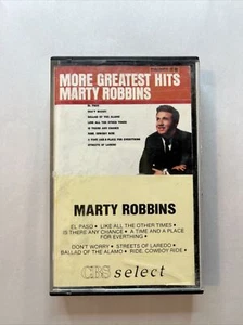 Marty Robbins, More Greatest Hits 1977 (Audio Cassette Tape, 1985) - Picture 1 of 4