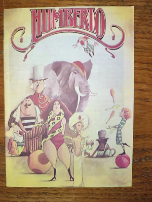 Circus Humberto Programmheft 89 CSSR Staats Zirkus Circo Cirque Prag Tschechien - Bild 1 von 3
