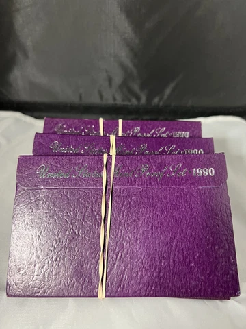 1990 San Francisco Proof Set / Original Mint Packaging / No Stickers or Writing Cover
