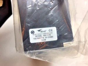 BIRD 100-T-FE Termination, 100 Watt RF Coaxial Termination - New in Box - Picture 1 of 9