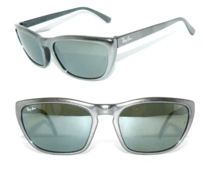 Ray Ban Sonnenbrille GRAU metallic GRÜN SPIEGEL W2489 YWAS XLT PREDATOR L RAIDER - Bild 1 von 4